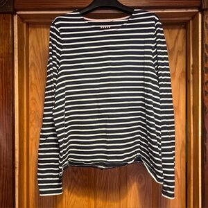 Boden Navy Striped Shirt Size US12